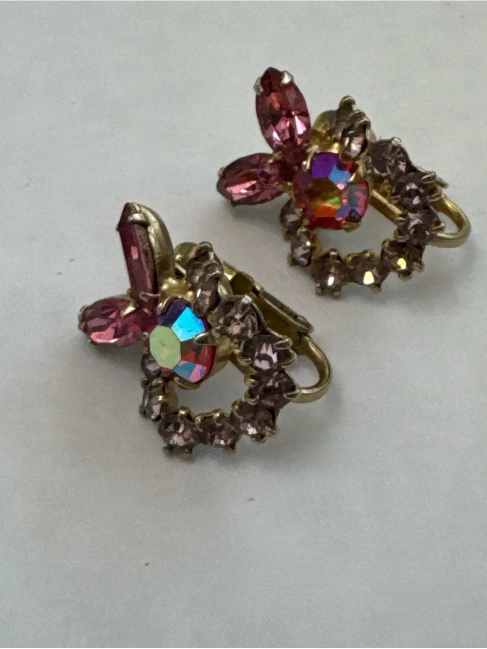 7 Pair of Vintage Screw-On Earrings